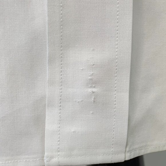 Brooks Brothers 346 Men's White Long Sleeve Button Down Shirt Size 18 4/5 - Picture 6 of 15